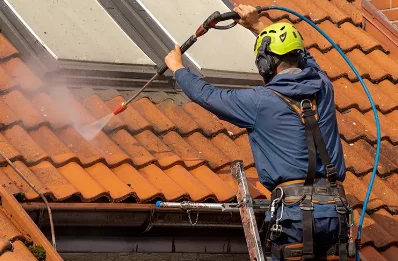 Démoussage et hydrofuge de toiture à Frévillers
